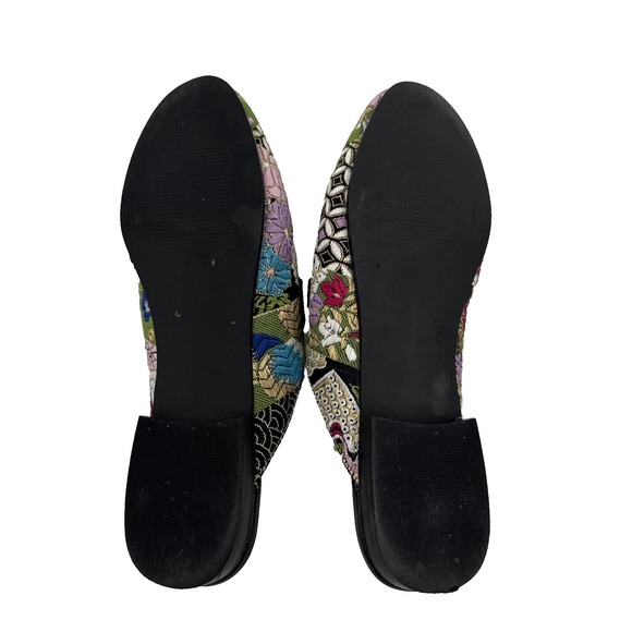 Steve Madden Kandi Slip-On Mule Elephant Tapestry Embellished Floral Beaded, 9.5 - Picture 12 of 16